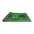 thumbnail image 2 of Ahgly Company Indoor Round Persian Emerald Green Traditional Area Rugs, 6' Round, 2 of 4