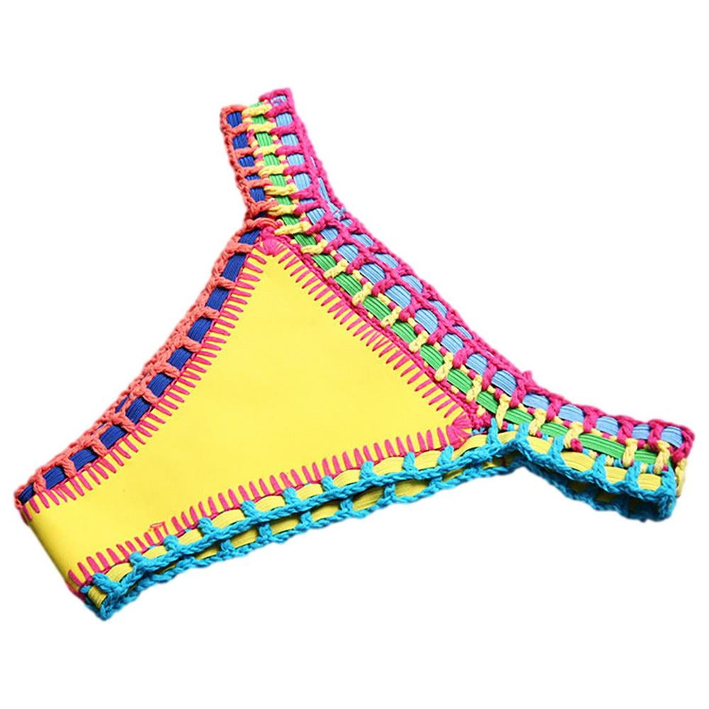 Tohuu Knitted Bikini Set Summer Bikini Set for Pool Two