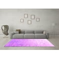 thumbnail image 3 of Ahgly Company Indoor Square Oriental Pink Industrial Area Rugs, 4' Square, 3 of 4