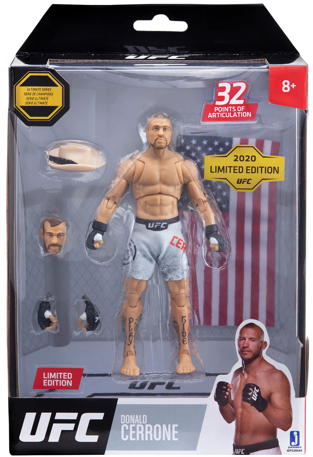Jazwares UFC Conor McGregor Figure Limited Edition 2020 Series FREE SHIP NEW 