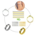 thumbnail image 2 of MOMOJIA Set of 46 Rings Size Adjuster Bands with Adjustable Silicone Pads Sizers for Protecting During Physical Activities, 2 of 7