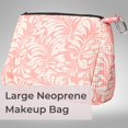 thumbnail image 2 of Bolsa de maquillaje POPUPS grande de neopreno impermeable con cremallera, 2 of 9