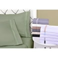 thumbnail image 2 of 3000 Thread Count Embroidered Microfiber Deep Pocket Sheets & Pillowcases Set by Impressions, Full, 2 of 2