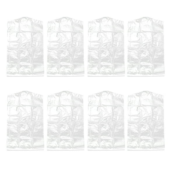 clear plastic garment bags