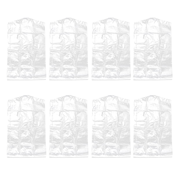 30pcs 60x100cm Clothes Dust Cover Clear Plastic Garment Bags Disposable Dustproof Storage Bags