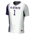 thumbnail image 2 of Youth GameDay Greats White #1 Kansas State Wildcats  Lightweight Women's Soccer Jersey, 2 of 4