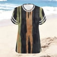 thumbnail image 5 of Plus Size Tops for Women Vintage Print T-Shirts Short Sleeve V Neck Shirts Summer Casual Loose Blouse Beach Vacation Outfits, 5 of 6