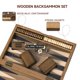 thumbnail image 3 of Set de juego de mesa de backgammon GSE Games & Sports Expert, 3 of 7