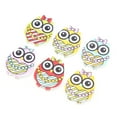 thumbnail image 1 of Decorative Buttons, Durable And Safe Wooden Buttons Composite Wood Animal Wooden Buttons  For Sewing, 1 of 8