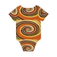 thumbnail image 2 of Rocae Colorful Swirl for Baby Climbing Clothes Soft Baby Romper for Active Infants Comfortable and Breathable Crawling Jumpsuit Unisex Baby Outfit 12 Months, 2 of 8
