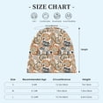 thumbnail image 6 of Pofeuu Floral Paisley Print Baby Beanie Hats for Unisex, Toddler Beanies Baby Girl Boy Hat Warm Cap for Baby, Infant, Toddler-Large, 6 of 6
