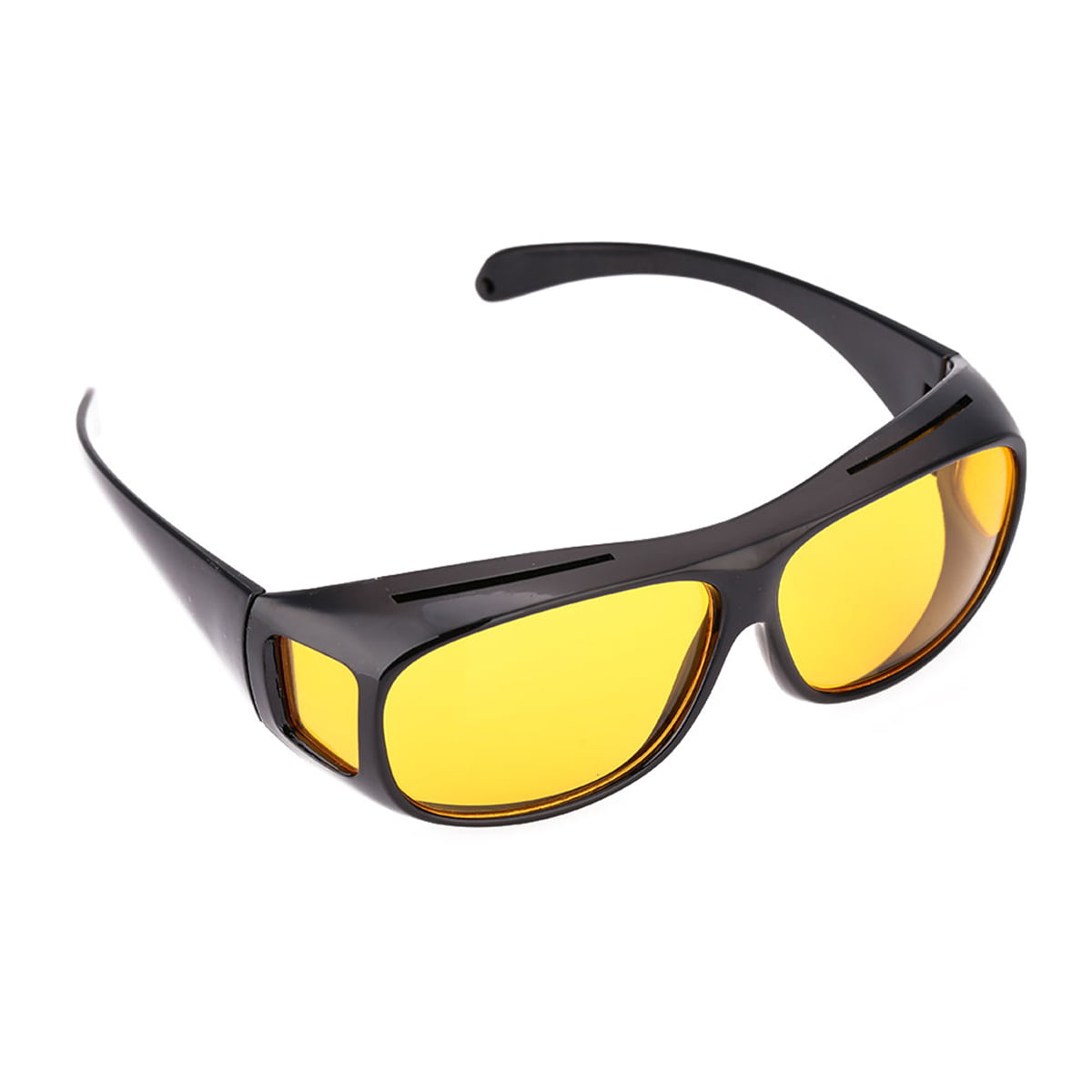 Details about   HD Aviator Sunglasses Driver Night Vision Driving Glasses Yellow Lens Anti Glare 