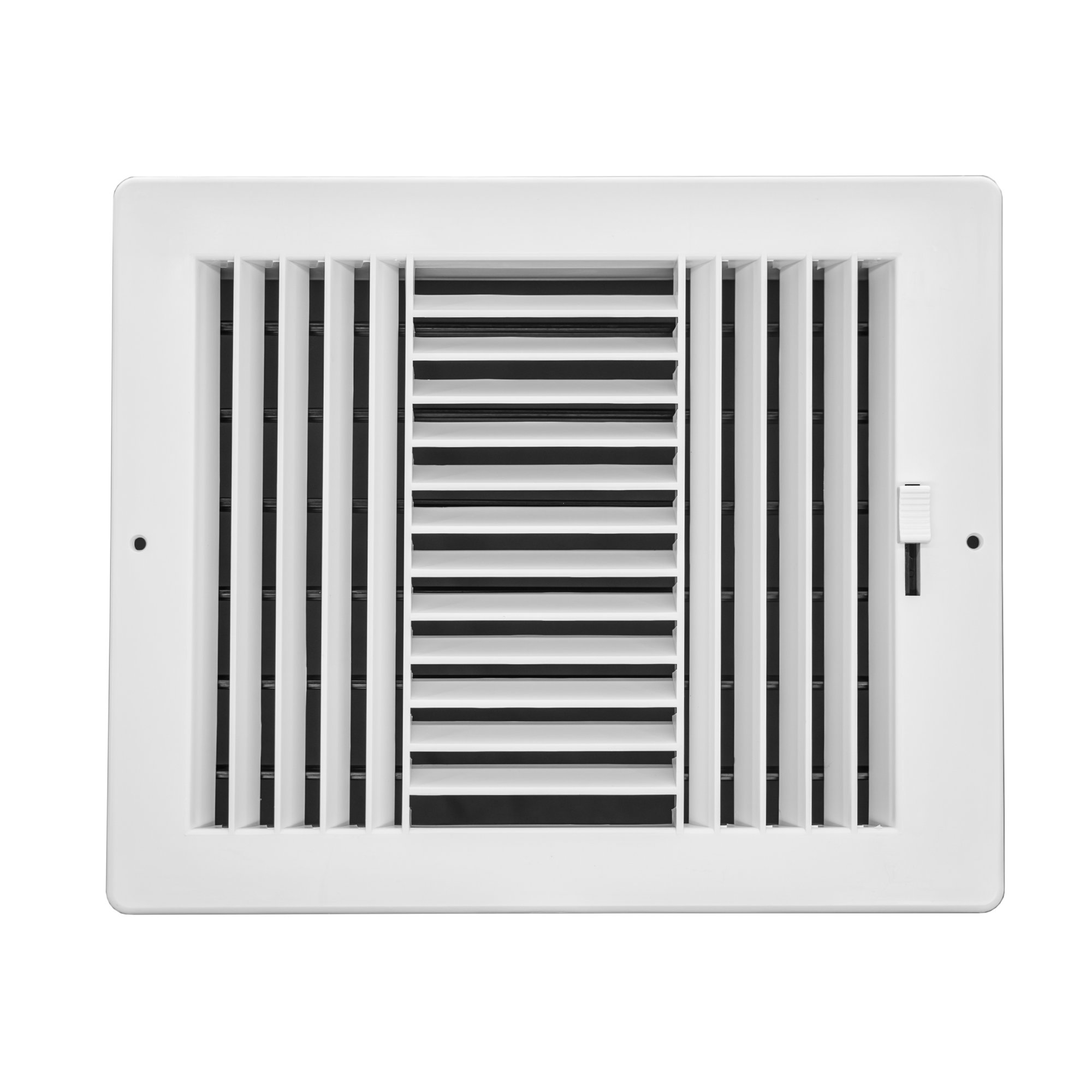 Venti Air 10 in x 8 in Plastic 3 Way Supply Register - Walmart.com
