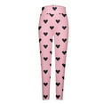 thumbnail image 4 of QATAINLAV Valentines Day Leggings for Women 2025 Fashion Heart Print Yoga Pants Casual High Waisted Stretch Tights Full Length Workout Legging Pant Birthday Gifts Multicolor XL, 4 of 6