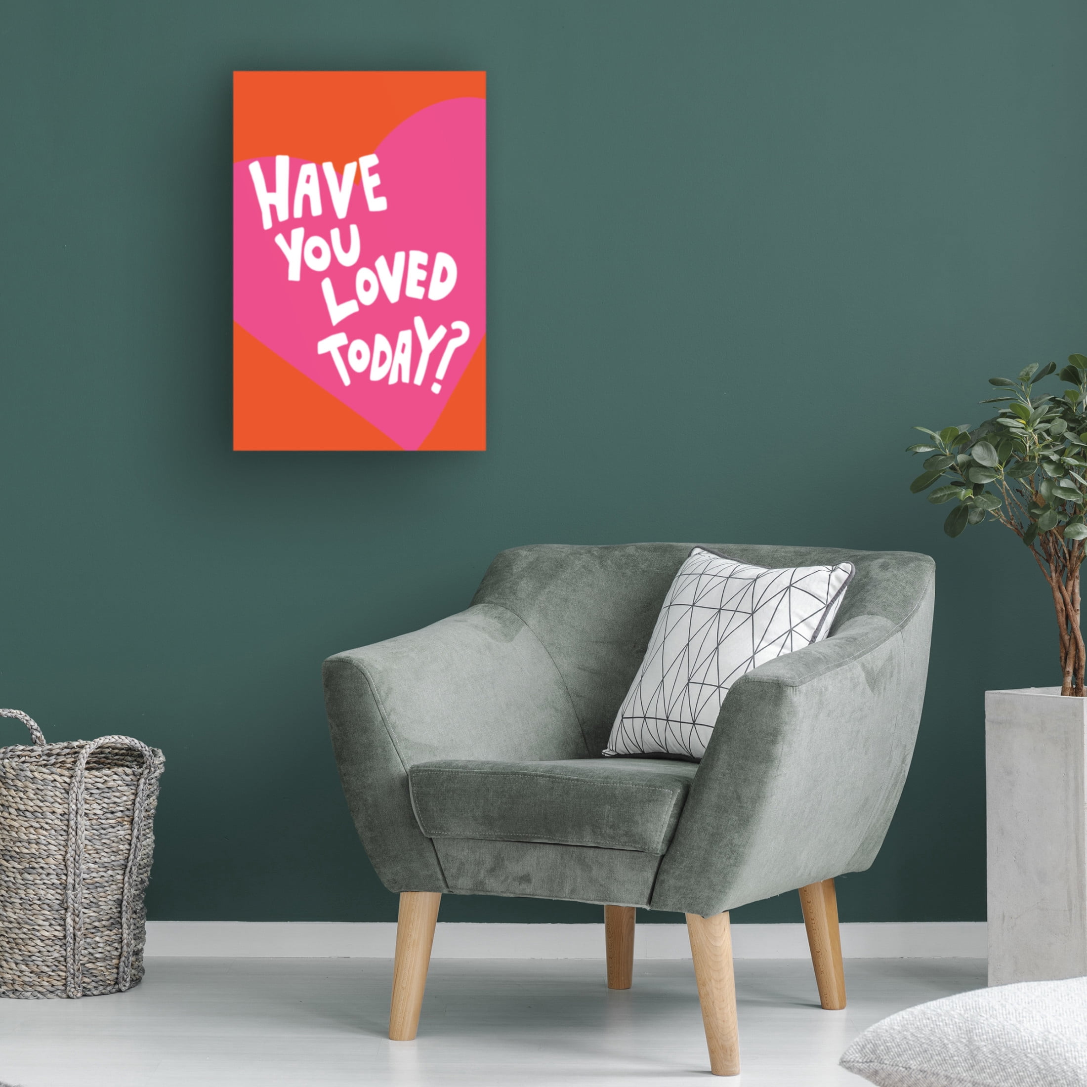 Trademark Fine Art Athene Fritsch Have You Loved Today? Canvas Wall Art