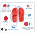 thumbnail image 3 of Floopi Womens Slides with Cloud Support, Slides for Women Non Slip Bathroom Shower Sandals for Women with Indoor & Outdoor Anti-Skid Soless, 3 of 7