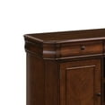 thumbnail image 2 of Benjara BM218246 3 Drawer & 2 Door TV Console with Open Compartments, Brown, 2 of 4