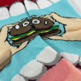 thumbnail image 2 of Chaussettes Hamburger Savoureuses de the Sock Panda (3 à 7 Ans), 2 of 4