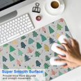 thumbnail image 4 of Long Mouse Pads for Desk,Gray Christmas Tree Pattern Desk Mats on Top Of Desks, Desk Mouse Pad Extra Large with 3mm Non-Slip Base and Stitched Edge for Gaming,Office,Work,Home 31.5x11.8in, 4 of 5