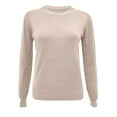 thumbnail image 5 of TIANZEN Women Casual Solid Color Bottoming Shirt Slim High Collar Knitted Long Sleeved Top Womens Long Sleeve Thermal Tops Pack Lightweight Thermal Underwear Men, 5 of 5
