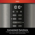 thumbnail image 5 of Ninja DCM201BK Programmable XL 14-Cup Coffee Maker PRO, 14-Cup Glass Carafe, Freshness Timer, with Permanent Filter, Black Stainless Steel, 5 of 19
