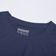 thumbnail image 6 of Ytxxxx Boys Girls Rash Guard Short Sleeve Swim Shirt UPF 50 Sun Protection Dark Blue 9-10 Years, 6 of 8