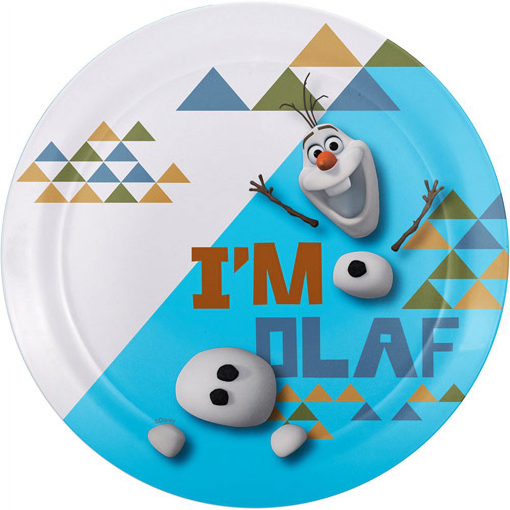 Zak Designs Frozen 6-Piece Dinnerware Set, Blue - image 2 of 7