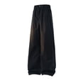 thumbnail image 4 of Mens Pants Casual Wide Leg Outdoor Trousers Slim Fit Fitness Training Loose Pants Summer Cool Clothing Black Size XL, 4 of 4