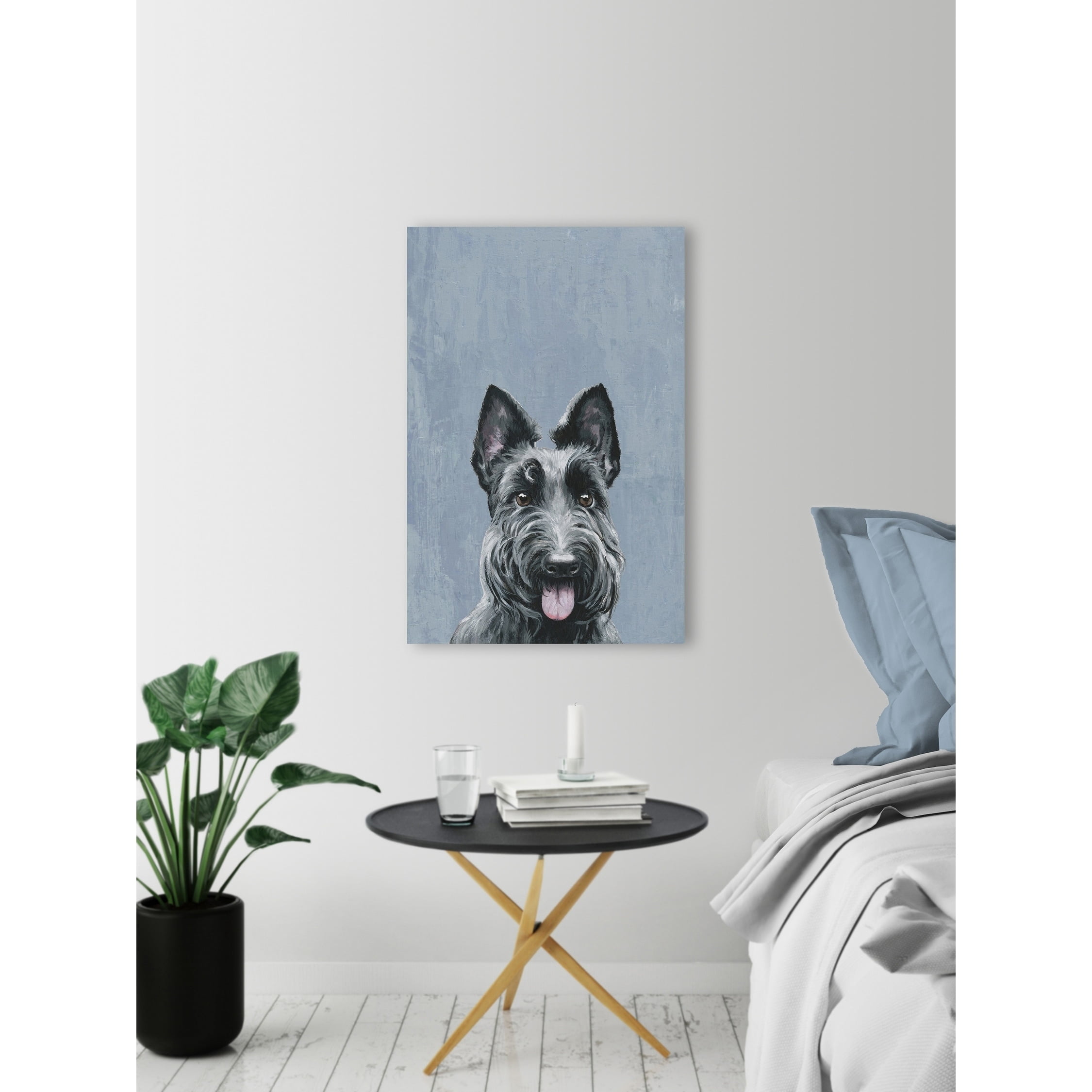 Marmont Hill "Appeased Look" Painting Print on Wrapped Canvas