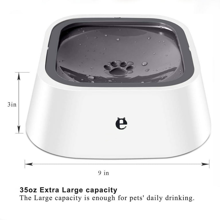 No-Spill Dog Water Bowl Pet Dog Water Bowl No Spill Splash-free Cat Sl –  BingoPaw