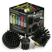Grill Cleaner Scrub Brush Drill Set – Household Cleaning Drill Brush Kit – Drill Brush Attachment for Cleaning – Drill Brush – Cleaning Drill Brush Set - Nylon Drill Brush - Grill Brush Spin Scrubber