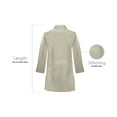 thumbnail image 4 of Panda Uniform Medical Lab Wear for Women, Doctor Coat, 7XL, Khaki, 4 of 8