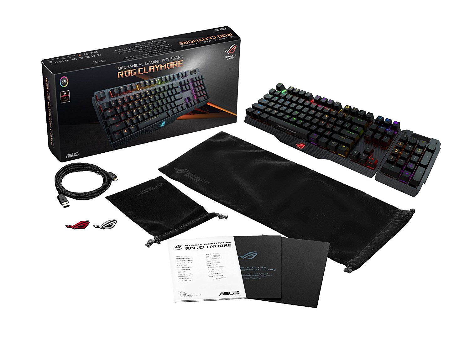 ASUS ROG Claymore Core RBG Cherry MX Keyboard - Cherry MX Brown - image 5 of 5