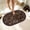 Brown, variant on Mixed Material Braided Plush Area Rug Non Slip Soft Shaggy Carpet with Tassels Durable Stain Resistant Pet Friendly Floor Mat for Living Room Bedroom Entryway White