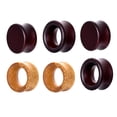 thumbnail image 5 of Wooden Ear Expander,Ear Tunnels ,Wood Tunnel Gauge,Ear Gauges Piercing,Wood Tunnel Ear Stretching,Ear Expander Stretching Kits,Body Jewelry,Saddle Flared Plug 12mm, 5 of 6