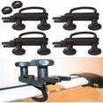 thumbnail image 1 of CHAO Piezas Caja de Techo Universal de Acero Galvanizado Kit de Montaje para Furgoneta de Coche Caja de Techo Pernos en U Abrazaderas Soportes en U Ancho Interno de 85 mm con 8 Tuercas de Seguridad, 1 of 5