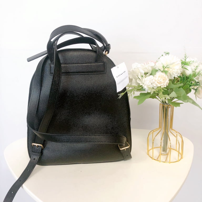 New COACH Jordyn Backpack, Gold Accents, Crossgrain Leather, Style