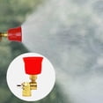 thumbnail image 4 of Mosiee Brass Misting Spray Nozzle Spray Procedure Adapter High Pressure Sprayer Nozzle, 4 of 5