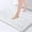 White, variant on Chenille Bathroom Rugs Mat 24"x17", Non-Slip Bath Mat for Bathroom Floor, Washable Soft Thick Water Absorbent Microfiber Shower Mat, White