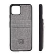 thumbnail image 5 of Dockem Google Pixel 4 Luxe M2T Wallet Case; Built-in Metal Plate, 2 Card Slots, Slim TPU, Grey, 5 of 9