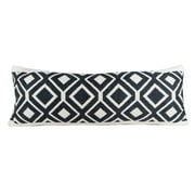 Desert Fields Everyday Geometric Diamond Lumbar Throw Pillow