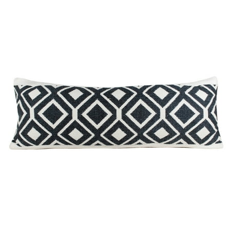 Desert Fields Everyday Geometric Diamond Lumbar Throw Pillow