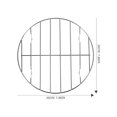 thumbnail image 2 of Taxenne 2-Pack Stainless Steel Round BBQ Wire Racks Cooling and Baking Mesh Grates for Outdoor Camping and Hiking 20cm Without Black Tray, 2 of 10