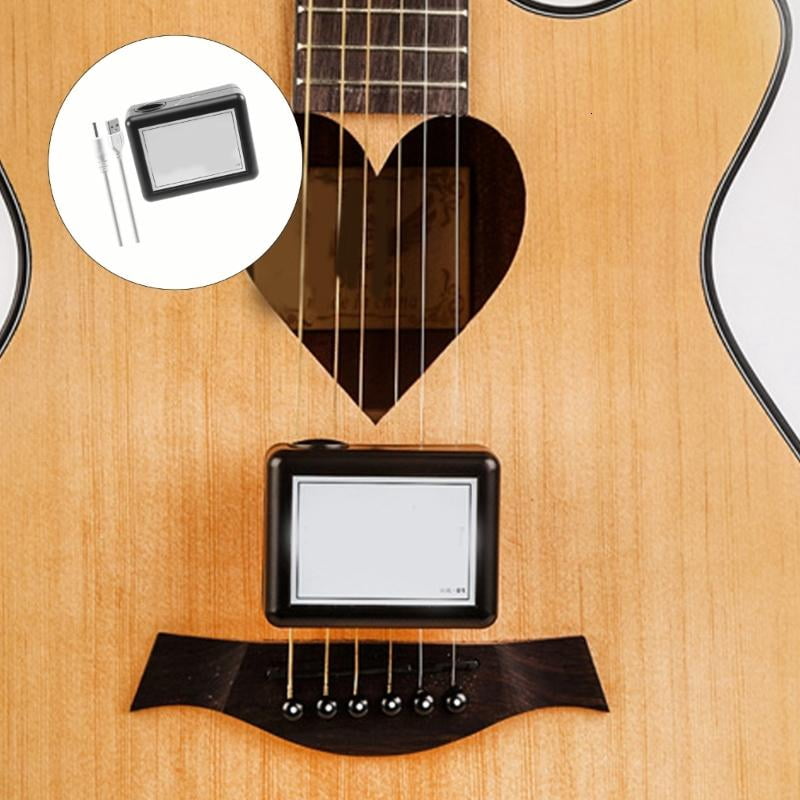 CEORPER Compact Guitar Tuner with Strong Clip and Long Lasting Battery for Travel
