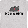 thumbnail image 4 of Inktastic Napping Dis Tew Much Grey Frenchie Boys or Girls Toddler T-Shirt, 4 of 5