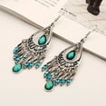 thumbnail image 4 of Fashion Bohemian Vintage Carved Water Drop Tassel Earrings, Xinsrenus Under $5! Fashion Bohemian Vintage Carved Water, 4 of 6