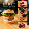 thumbnail image 7 of Burger Press Patty Maker Hamburger Mold Kit Easily Making Delicious Stuffed Burgers, Regular Beef Burger Patties, 7 of 7