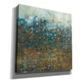 thumbnail image 2 of Epic Graffiti  "Blue and Bronze Dots" by Danhui Nai, Giclee Canvas Wall Art - 37" x 37", 2 of 3