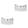 thumbnail image 1 of Transemion for Visor Peak 5-Snap Open Face Spare Parts Replaces Clear Type A 2Set, 1 of 6