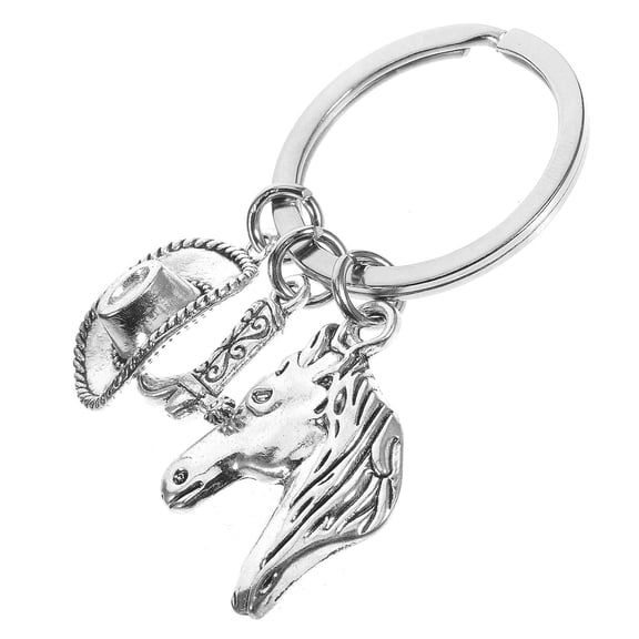 AURARMLET Cowboy Keychain Keychain Zinc Alloy Key Management 1Pcs Women Graduation